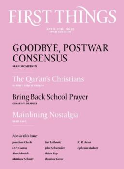First Things – April 2026
