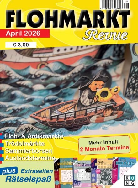 Flohmarkt Revue – April 2026 Cover