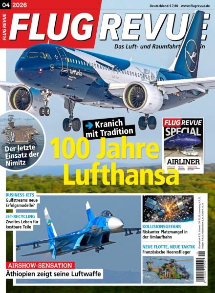 Flug Revue – April 2026 Cover