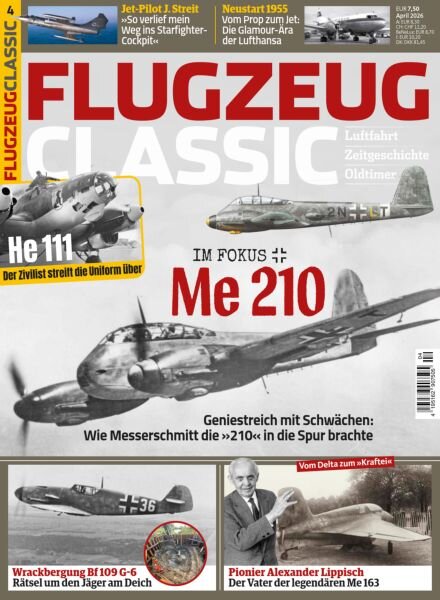 Flugzeug Classic – April 2026 Cover