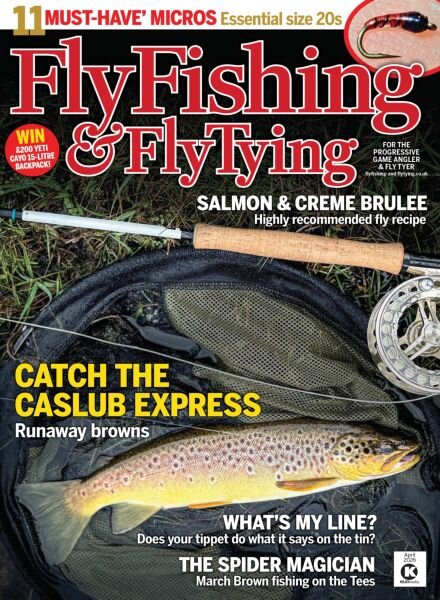 Fly Fishing & Fly Tying – April 2026 Cover