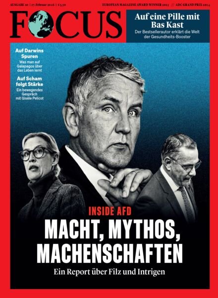 Focus Magazin – 27 Februar 2026 Cover