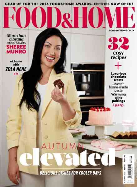 Food & Home Entertaining – Autumn 2026 Cover
