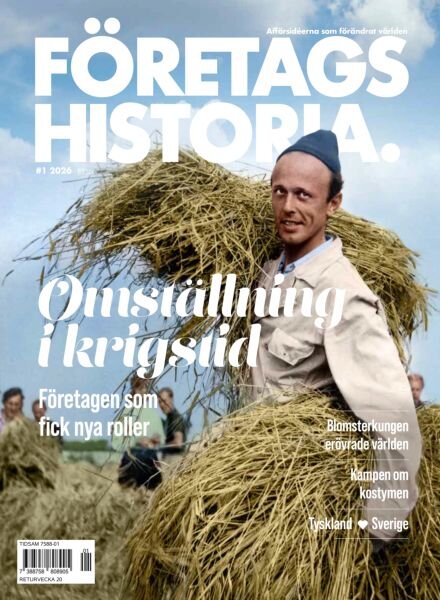 Foretagshistoria – Mars 2026 Cover