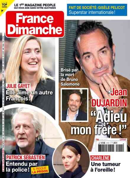 France Dimanche – 20 Mars 2026 Cover