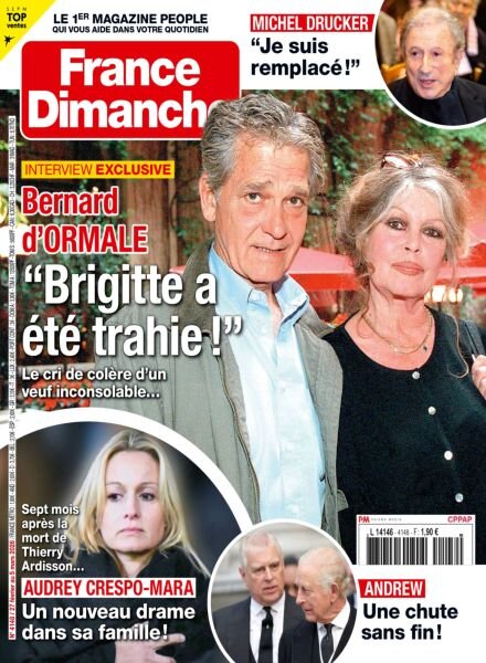 France Dimanche – 27 Fevrier 2026 Cover