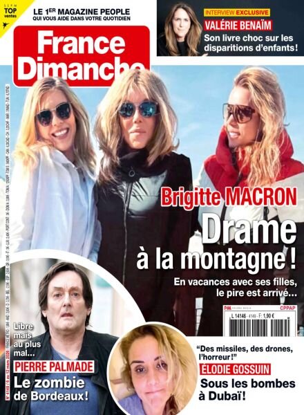 France Dimanche – 6 Mars 2026 Cover