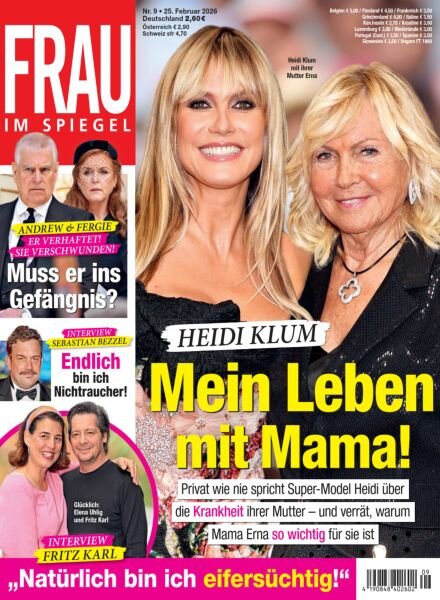 Frau im Spiegel – 25 Februar 2026 Cover