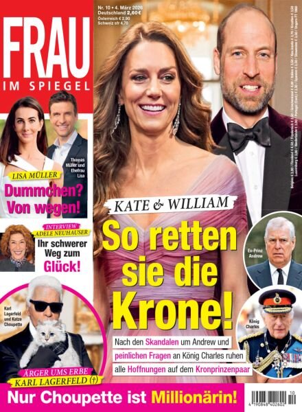 Frau im Spiegel – 4 Marz 2026 Cover