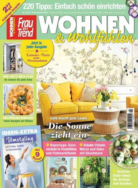 Frau im Trend Wohnen & Wohlfuhlen – Marz-April 2026 Cover