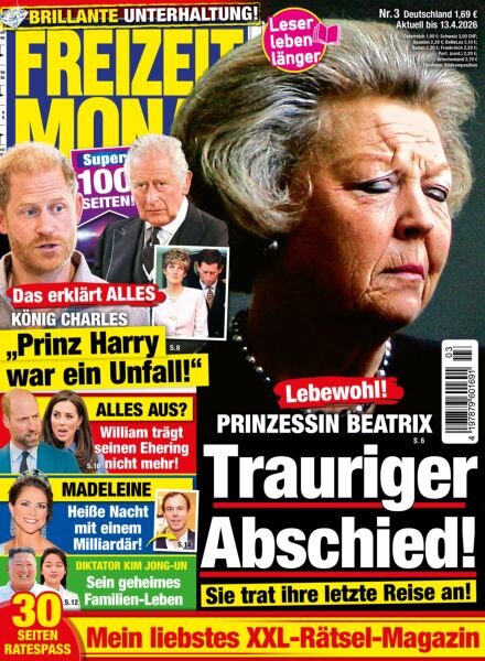 Freizeit Monat – 3 Marz 2026 Cover