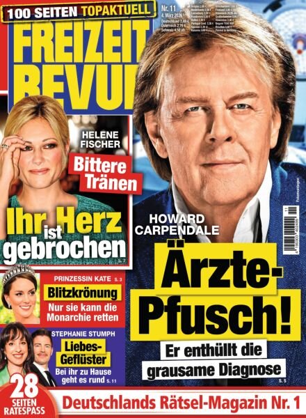 Freizeit Revue – 3 Marz 2026 Cover