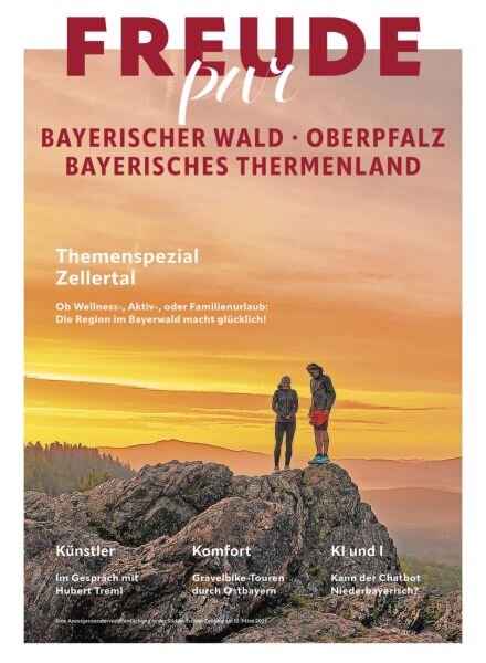 Freude pur – Bayerischer Wald · Oberpfalz Bayerisches Thermenland – Marz 2026 Cover