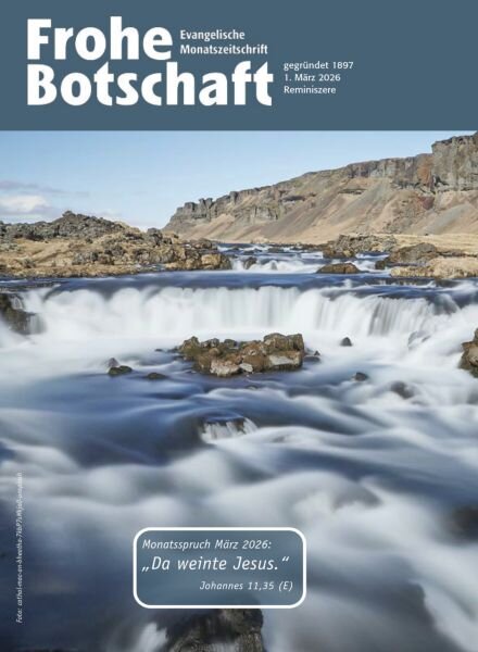 Frohe Botschaft – 1 Marz 2026 Cover