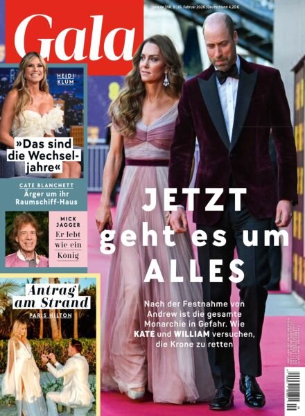 Gala Germany – 26 Februar 2026 Cover