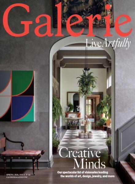 Galerie Magazine – Spring 2026 Cover