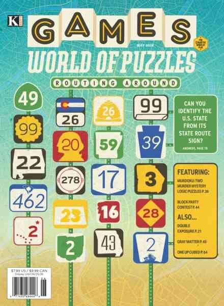 Games World of Puzzles – May 2026 Cover