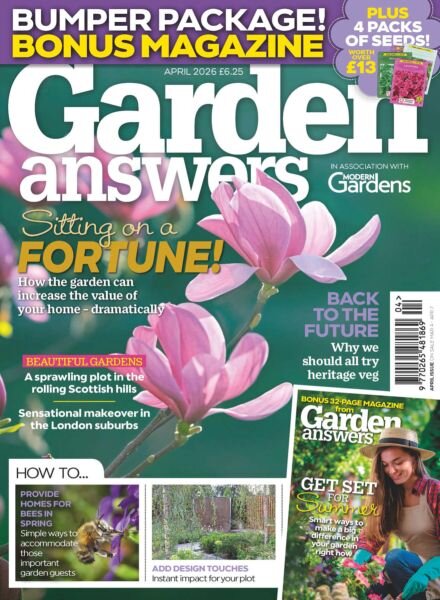 Garden Answers – April 2026 Cover