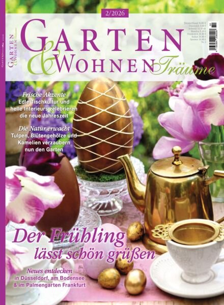 Garten & Wohnen Traume – Marz-April 2026 Cover