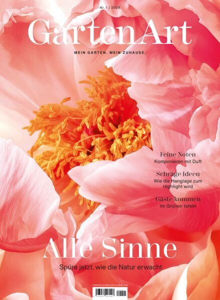 GartenArt – Nr 1 2026 Cover