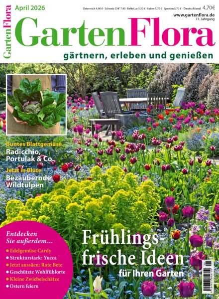 GartenFlora – April 2026 Cover