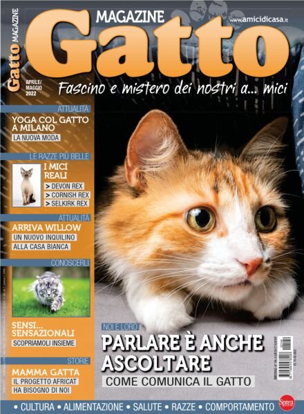 Gatto Magazine – Aprile-Maggio 2022 Cover