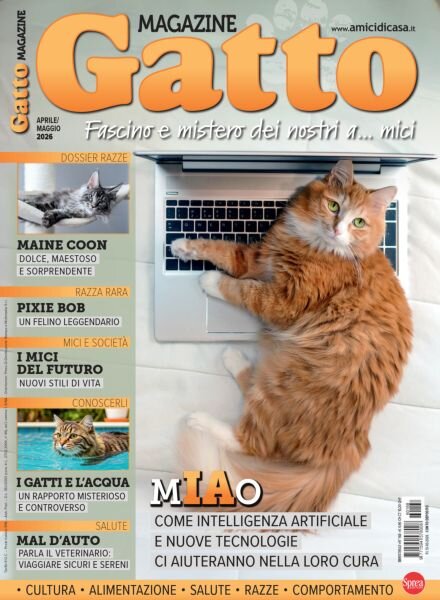 Gatto Magazine – Aprile-Maggio 2026 Cover