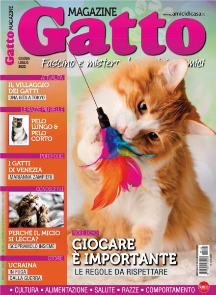 Gatto Magazine – Giugno-Luglio 2022 Cover