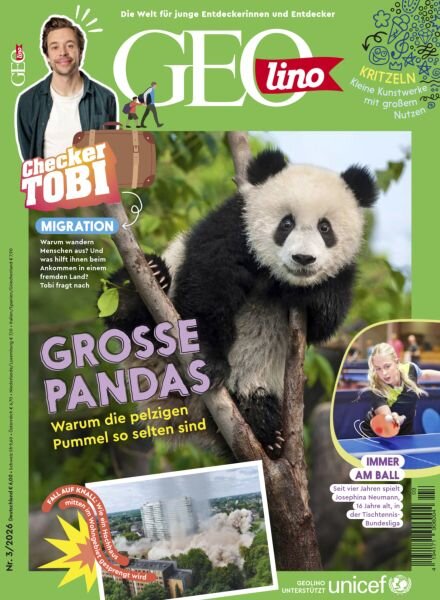 GEOlino – Nr 3 2026 Cover
