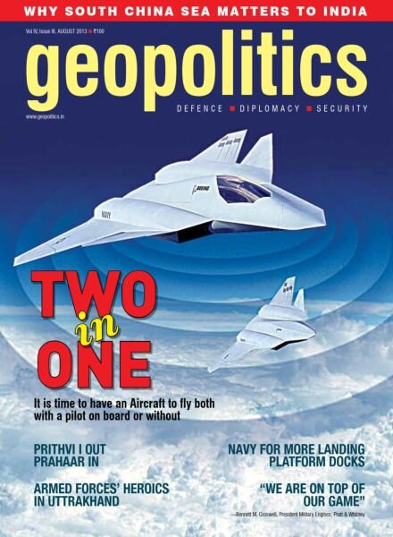 Geopolitics – August 2013 Cover