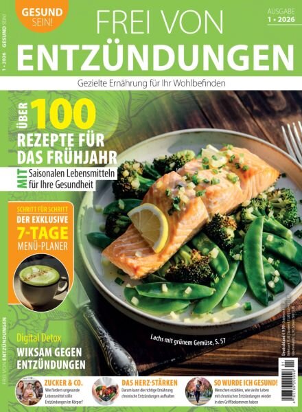Gesund sein – Februar 2026 Cover