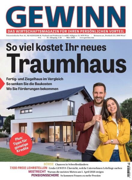 Gewinn – Marz 2026 Cover