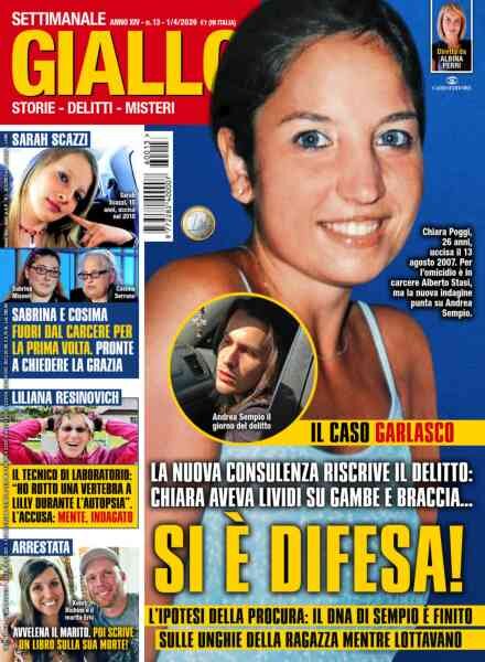 Giallo – 1 Aprile 2026 Cover