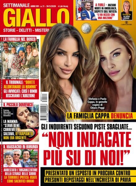 Giallo – 18 Marzo 2026 Cover