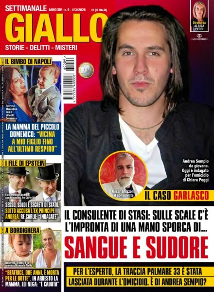 Giallo – 4 Marzo 2026 Cover