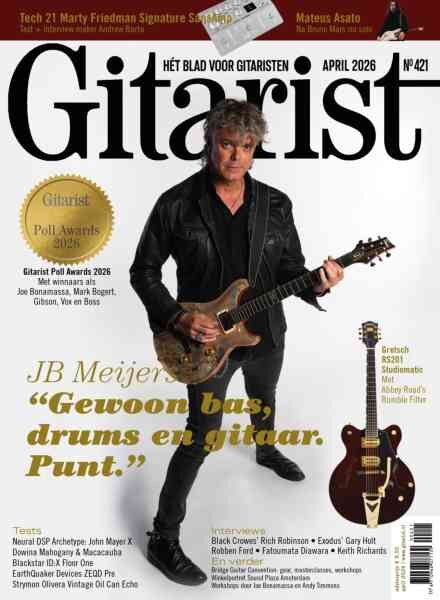 Gitarist Netherlands – April 2026 Cover