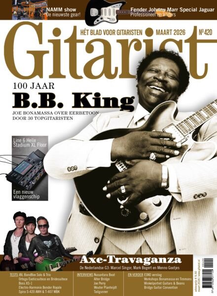Gitarist Netherlands – Maart 2026 Cover