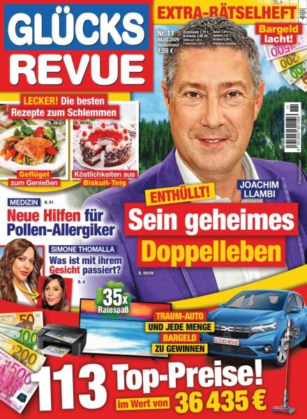 Glucks Revue – 3 Marz 2026 Cover