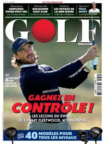 Golf Magazine France – Avril 2026 Cover