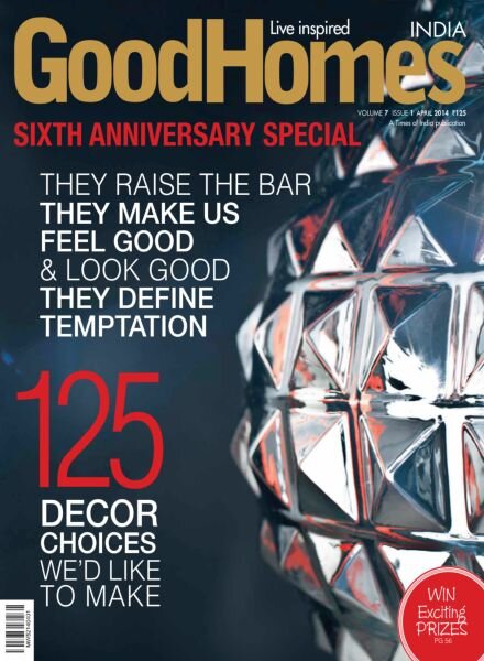 GoodHomes India – April 2014 Cover