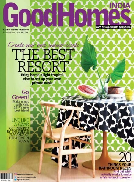 GoodHomes India – April 2017 Cover