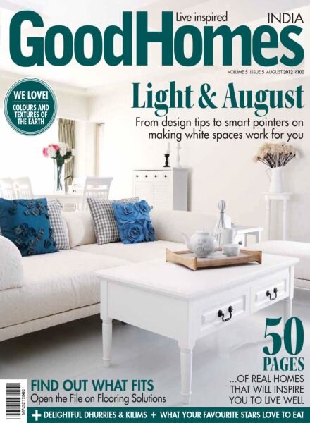 GoodHomes India – August 2012 Cover