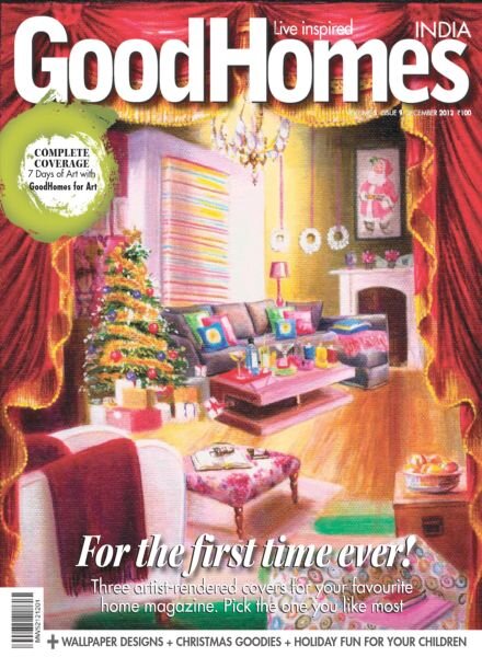 GoodHomes India – December 2012 Cover
