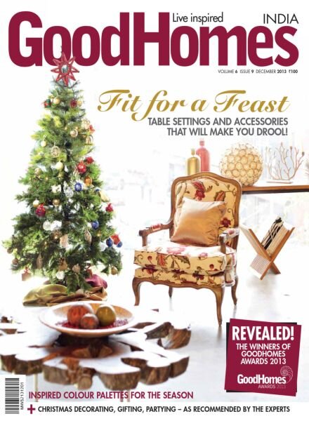 GoodHomes India – December 2013 Cover
