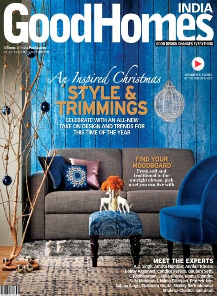 GoodHomes India – December 2015 Cover