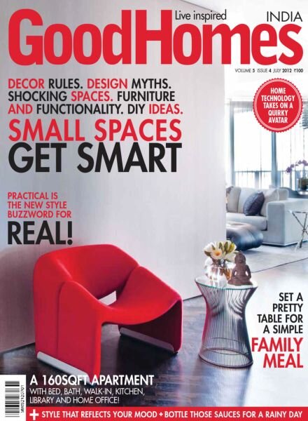 GoodHomes India – July 2012 Cover