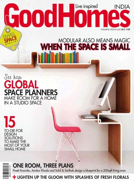 GoodHomes India – July 2013 Cover
