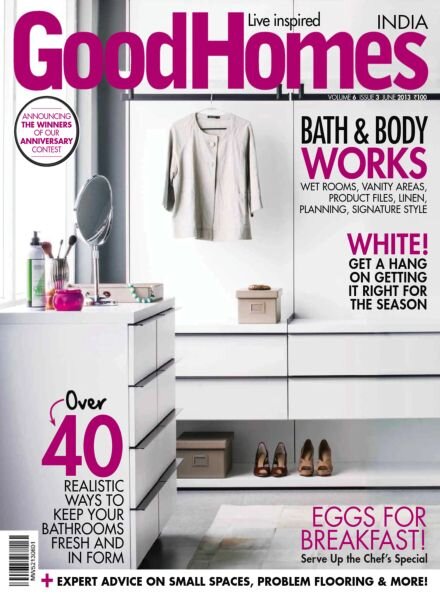 GoodHomes India – June 2013 Cover