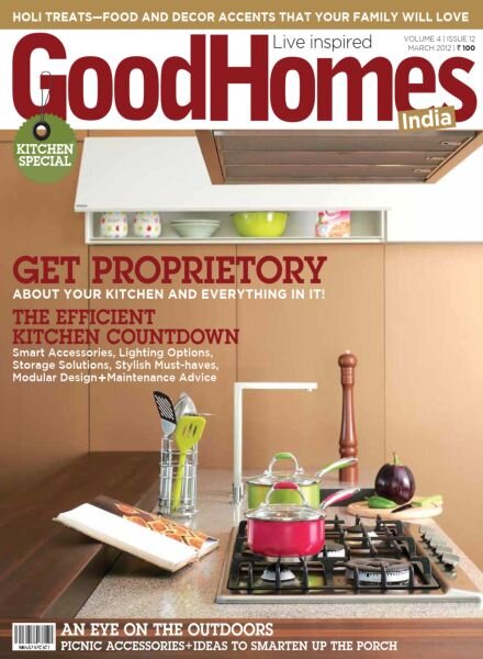 GoodHomes India – March 2012 Cover