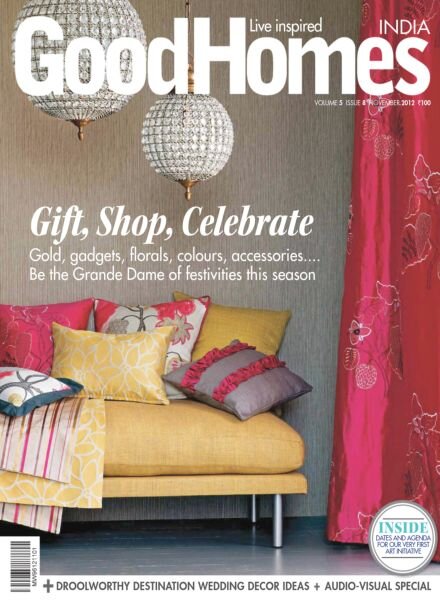 GoodHomes India – November 2012 Cover